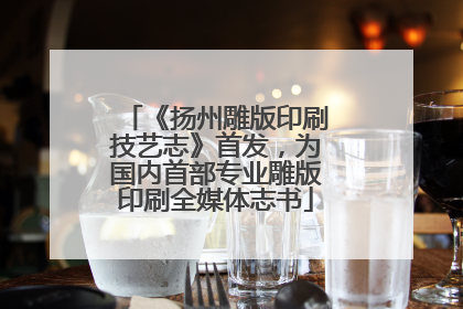 《扬州雕版印刷技艺志》首发，为国内首部专业雕版印刷全媒体志书
