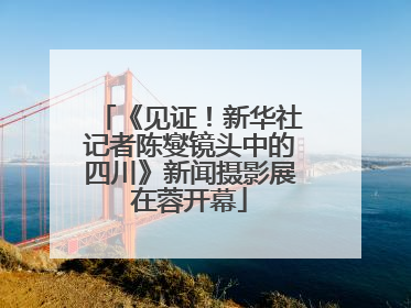 《见证！新华社记者陈燮镜头中的四川》新闻摄影展在蓉开幕