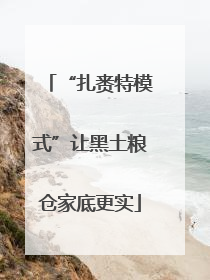 “扎赉特模式”让黑土粮仓家底更实