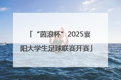 “茵浪杯”2025襄阳大学生足球联赛开赛