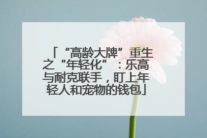 “高龄大牌”重生之“年轻化”：乐高与耐克联手，盯上年轻人和宠物的钱包