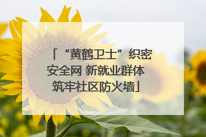 “黄鹤卫士”织密安全网 新就业群体筑牢社区防火墙