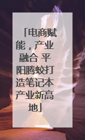 电商赋能，产业融合 平阳腾蛟打造笔记本产业新高地