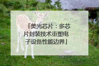 美光芯片：多芯片封装技术重塑电子设备性能边界