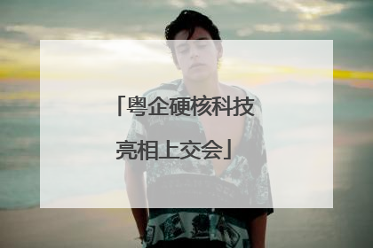 粤企硬核科技亮相上交会