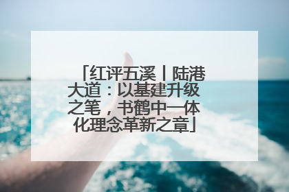 红评五溪丨陆港大道：以基建升级之笔，书鹤中一体化理念革新之章