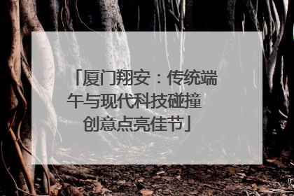 厦门翔安：传统端午与现代科技碰撞 创意点亮佳节