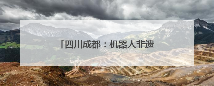 四川成都：机器人非遗节上“秀”功夫茶技艺