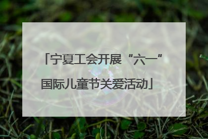 宁夏工会开展“六一”国际儿童节关爱活动