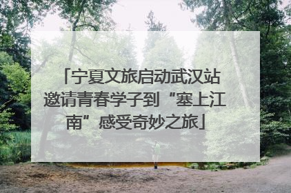 宁夏文旅启动武汉站 邀请青春学子到“塞上江南”感受奇妙之旅