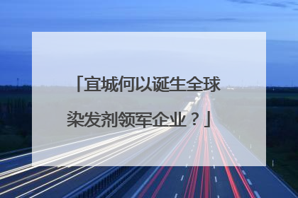 宜城何以诞生全球染发剂领军企业？