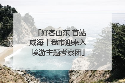 好客山东 首站威海丨我市迎来入境游主题考察团
