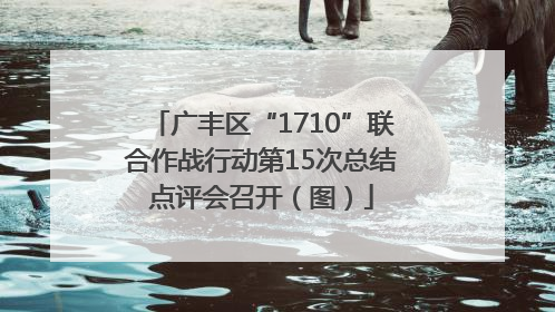 广丰区“1710”联合作战行动第15次总结点评会召开（图）