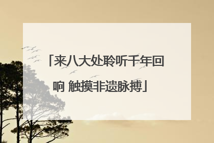 来八大处聆听千年回响 触摸非遗脉搏