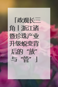 政观长三角丨浙江诸暨珍珠产业升级蜕变背后的“放”与“管”