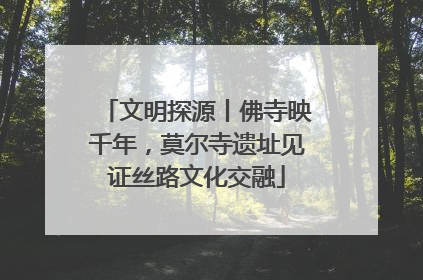 文明探源丨佛寺映千年，莫尔寺遗址见证丝路文化交融