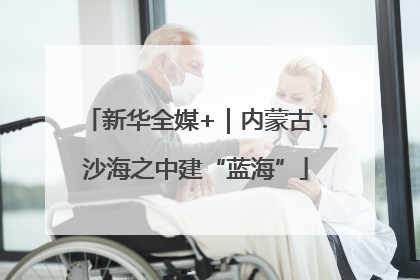 新华全媒+｜内蒙古：沙海之中建“蓝海”