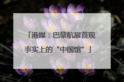 港媒：巴黎航展首现事实上的“中国馆”
