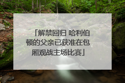 解禁回归 哈利伯顿的父亲已获准在包厢观战主场比赛