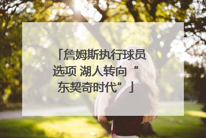 詹姆斯执行球员选项 湖人转向“东契奇时代”
