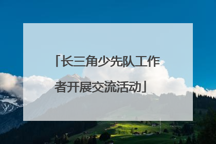 长三角少先队工作者开展交流活动