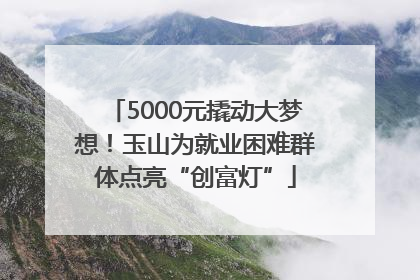 5000元撬动大梦想！玉山为就业困难群体点亮“创富灯”